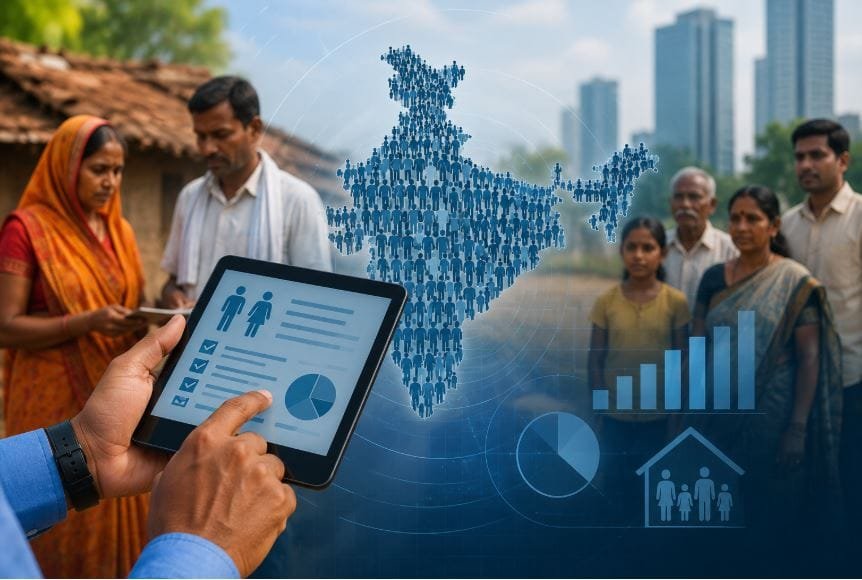 जनगणना 2027: जाति से लेकर आधार तक पूछे जाएंगे 40 सवाल, पहली बार पूरी तरह डिजिटल होगा डेटा