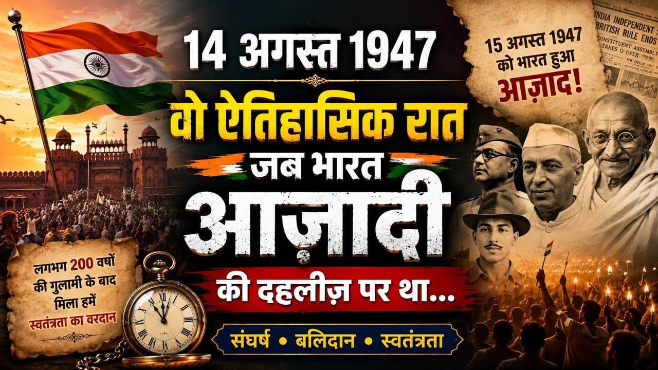 14 अगस्त 1947: आजादी की रात के साथ शुरू हुई बंटवारे की ऐसी कहानी जिसने लाखों जिंदगियां बदल दीं