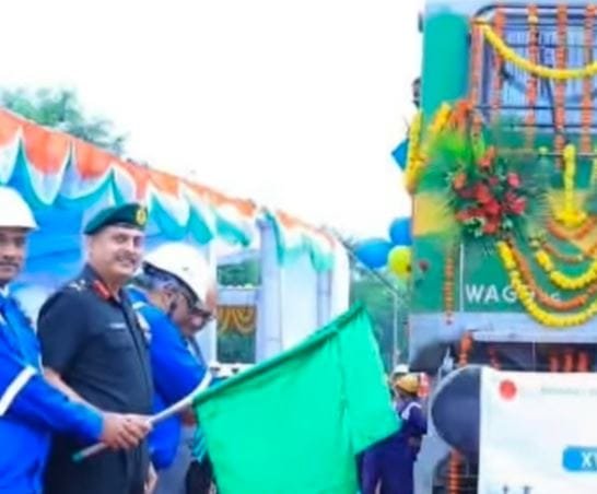 बीना रिफाइनरी ने रचा इतिहास, सेना के लिए पहली XWG डीजल रेक रवाना, -42°C में भी नहीं जमेगा ईंधन