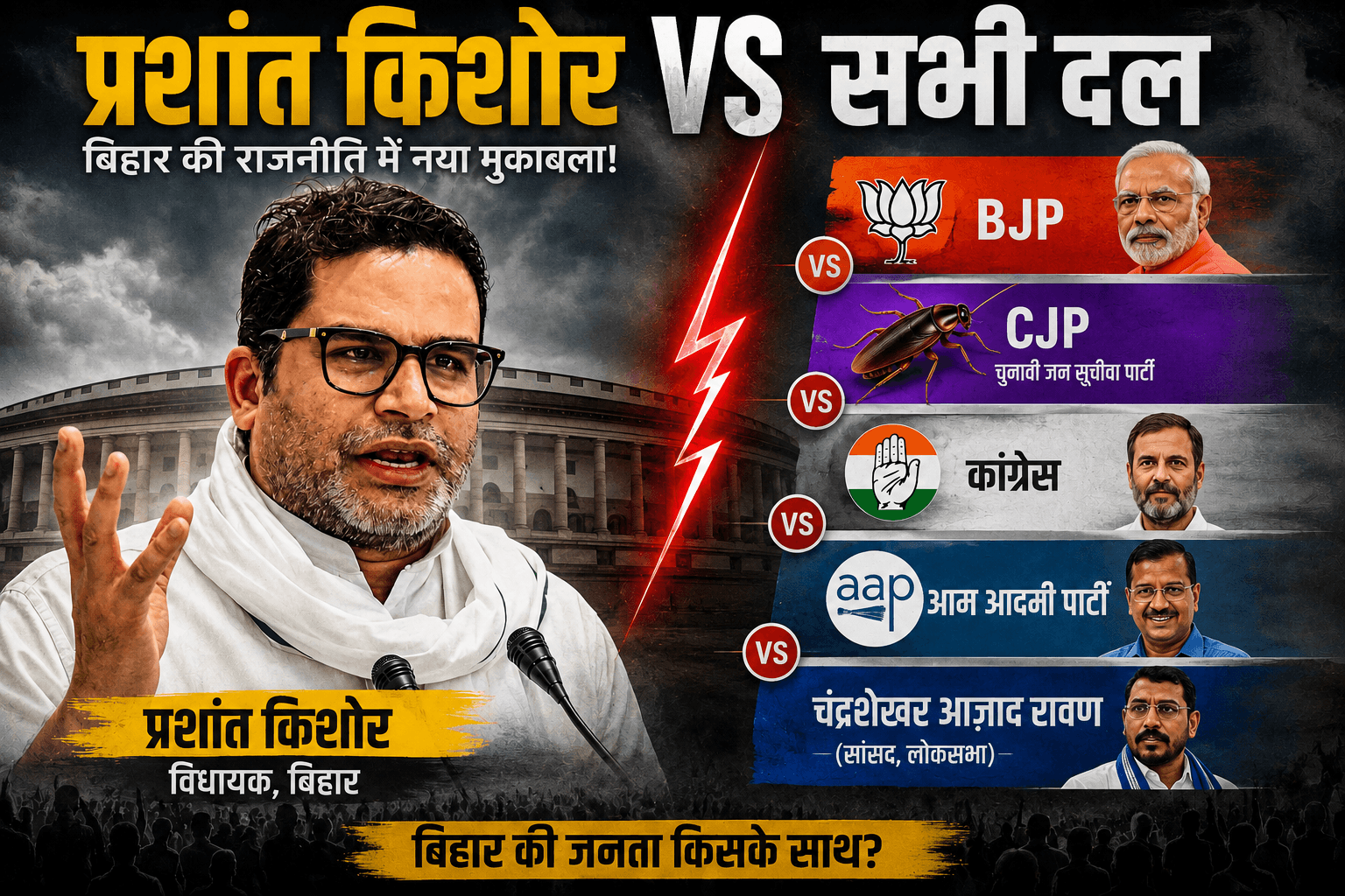 मध्य प्रदेश में बदलाव की छटपटाहट: क्या ‘जन सुराज’ मॉडल बनेगा भाजपा-कांग्रेस का नया विकल्प?