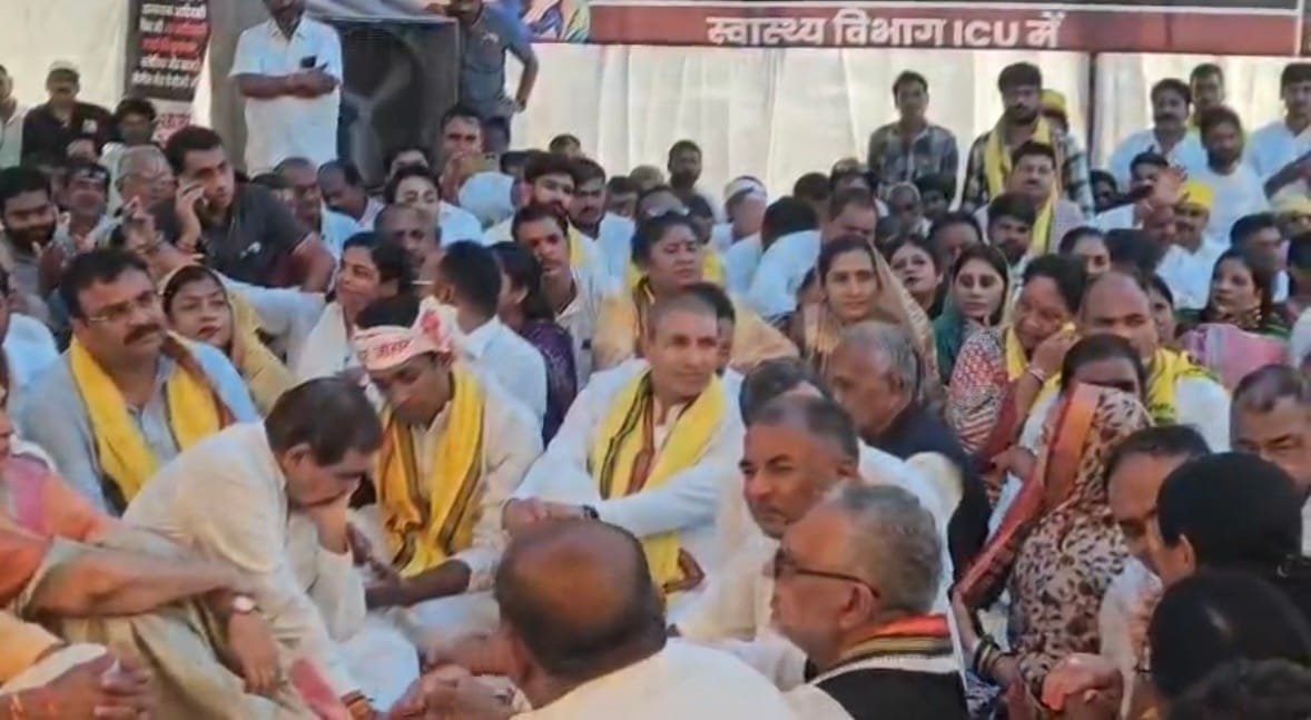 रीवा में न्याय आंदोलन के मंच से जीतू पटवारी का सरकार पर हमला, स्वास्थ्य मंत्री से मांगा इस्तीफा
