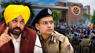 LPU बवाल पर CM भगवंत मान सख्त: DGP को मौके पर भेजा, छात्राओं के आरोपों की होगी जांच