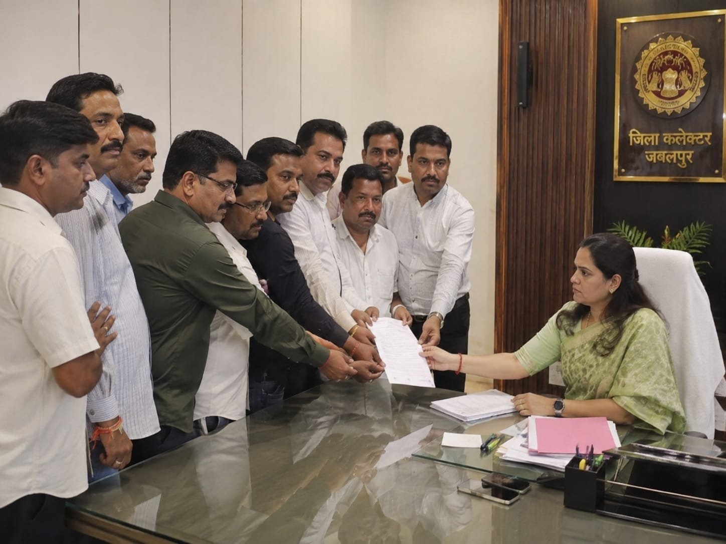 पोल्ट्री कारोबारियों ने मांगी सुरक्षा, NBCC ने कलेक्टर से की मुलाकात; शांतिपूर्ण कारोबार का माहौल देने की मांग