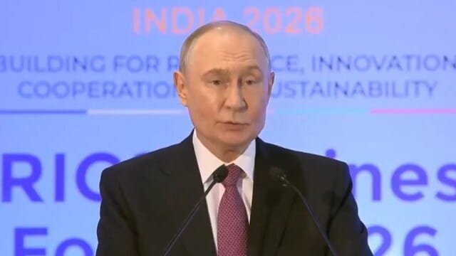 BRICS Business Forum में पुतिन का संबोधन, PM मोदी भी मौजूद; भारत-रूस व्यापार और रणनीतिक साझेदारी पर नजर