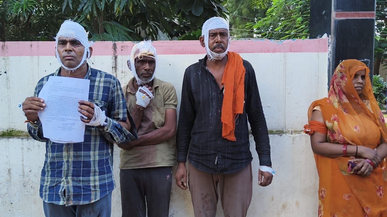जमीनी विवाद में घर में घुसकर जानलेवा हमला और लूट का आरोप, SP से कार्रवाई की गुहार