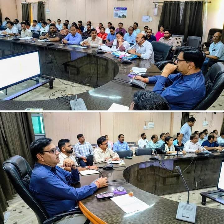 टीएल बैठक में कलेक्टर सख्त, लंबित प्रकरणों के समयबद्ध निराकरण के दिए निर्देश