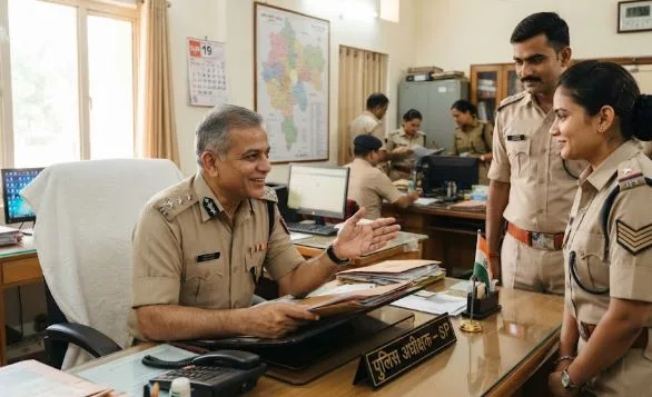 सातों दिन ऑफिस पहुंचते हैं एसपी साहब, अधीनस्थ कर्मचारियों का भी रखते हैं ध्यान