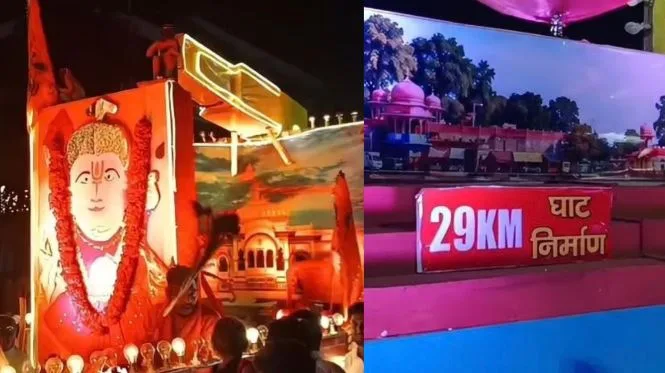 उज्जैन में 105 साल पुरानी परंपरा का भव्य नजारा, फूलडोल में दिखा शौर्य और कृष्ण लीला