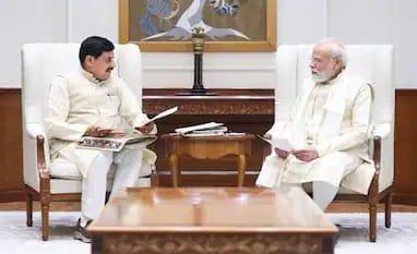 दिल्ली में PM मोदी से मिले CM मोहन यादव, ग्लोबल इन्वेस्टर्स समिट 2027 का दिया न्योता