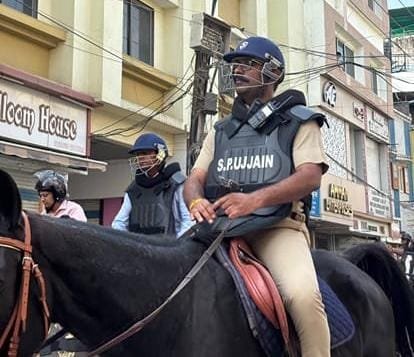 उज्जैन में शाही मस्जिद के आसपास कड़ी सुरक्षा, 2500 जवान तैनात