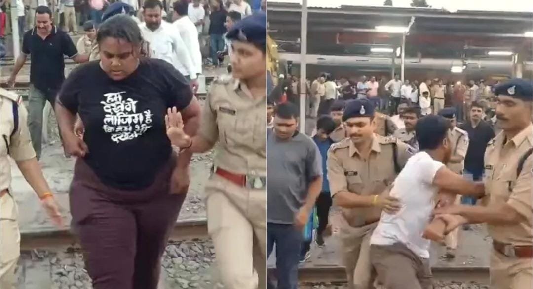 CJP Protest, दिल्ली जा रहे छात्रों को MP में ट्रेन से उतारा, कई स्टेशनों पर हिरासत