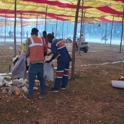 तब्लिगी इज्तिमा समापन के बाद रिकॉर्ड समय में सफाई: मात्र साढ़े चार घंटे में चमकाया 600 एकड़ क्षेत्र