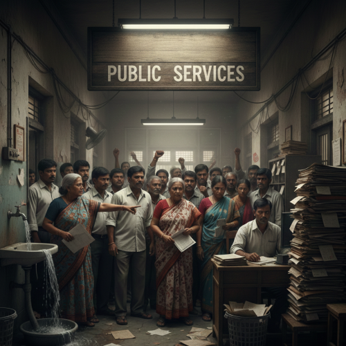 Public Service Confusion – बुनियादी सेवाओं में लापरवाही पर सवाल