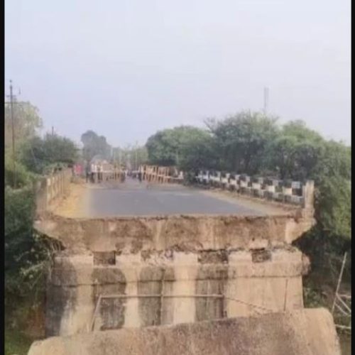 नयागांव पुल गिरने से बड़ा हादसा टला, MP यात्री बस में सवार 40 लोग बचे