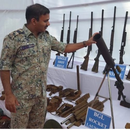 सुकमा में सुरक्षाबलों की बड़ी कार्रवाई, भारी मात्रा में हथियारों का जखीरा बरामद – माओवादियों की हथियार फैक्ट्री ध्वस्त