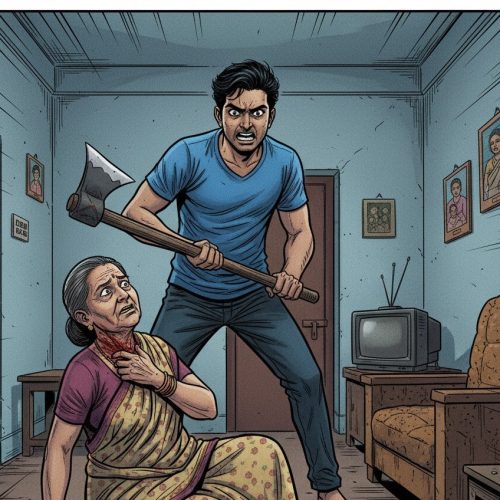 रिश्तों पर कुल्हाड़ी: मामूली विवाद इतना बढ़ा कि बेटे ने मां की गर्दन पर किया हमला, अस्पताल में भर्ती